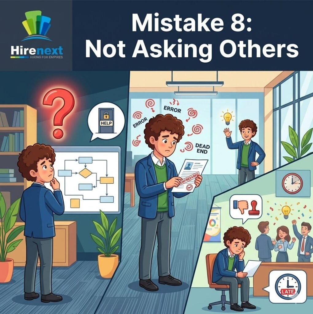 common interview mistakes