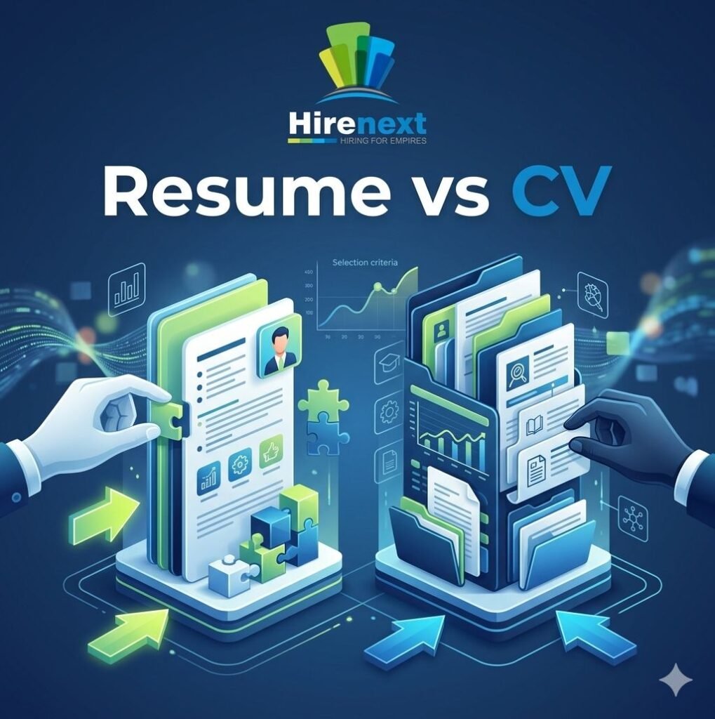 resume vs cv
