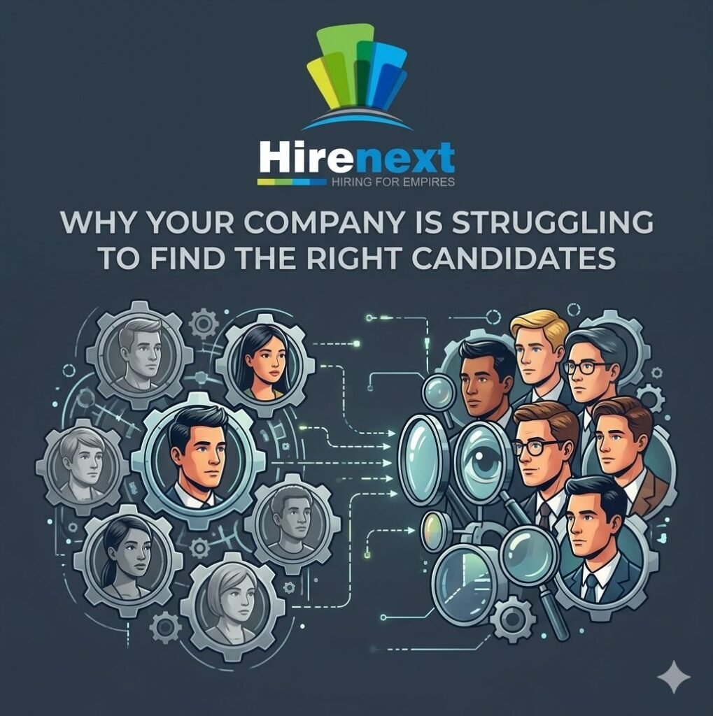 struggling to find a right candidate