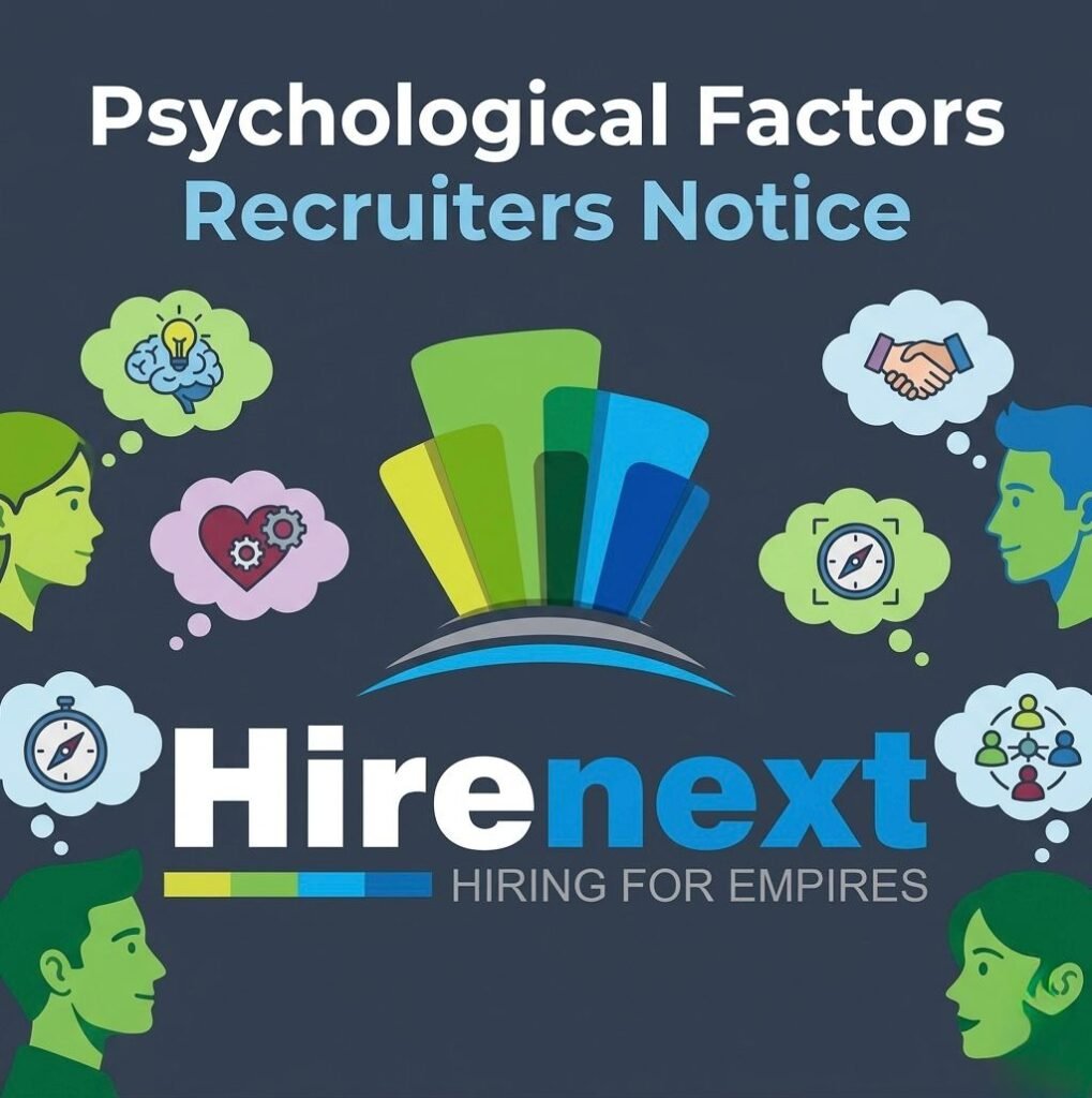 what recruiters notice in interview