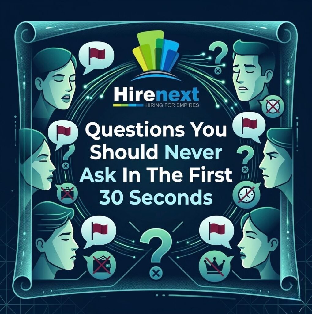 what recruiters notice in interview