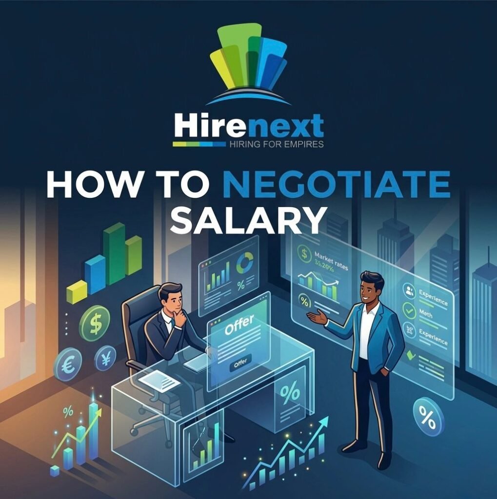 how to negotiate salary