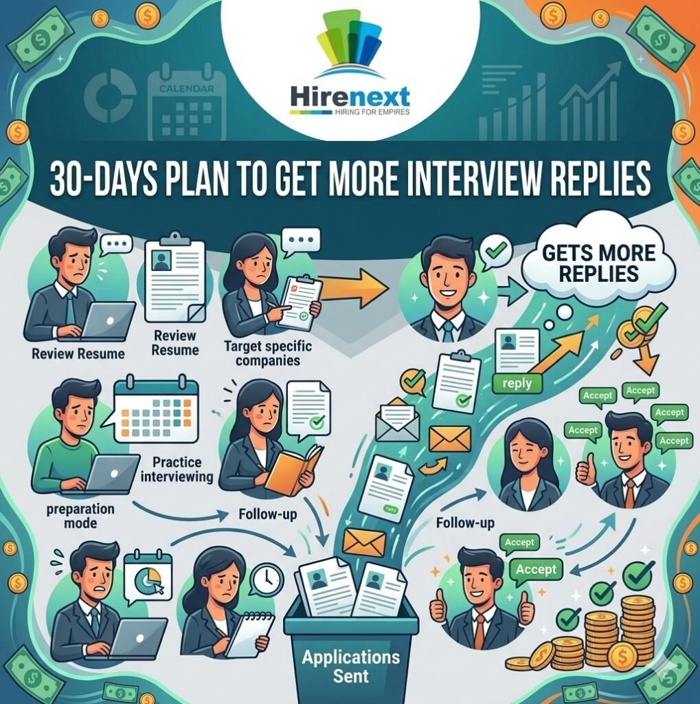 no reply from job applications