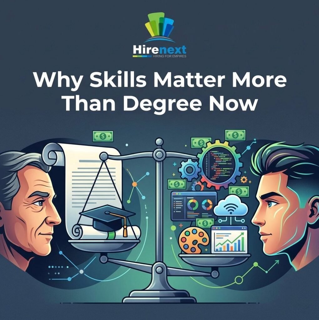 skills matter more than degree