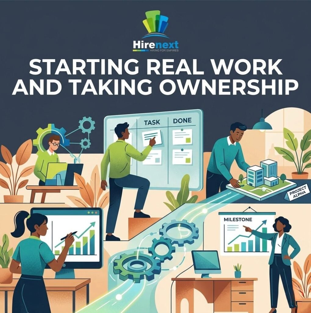 what to do in new job,