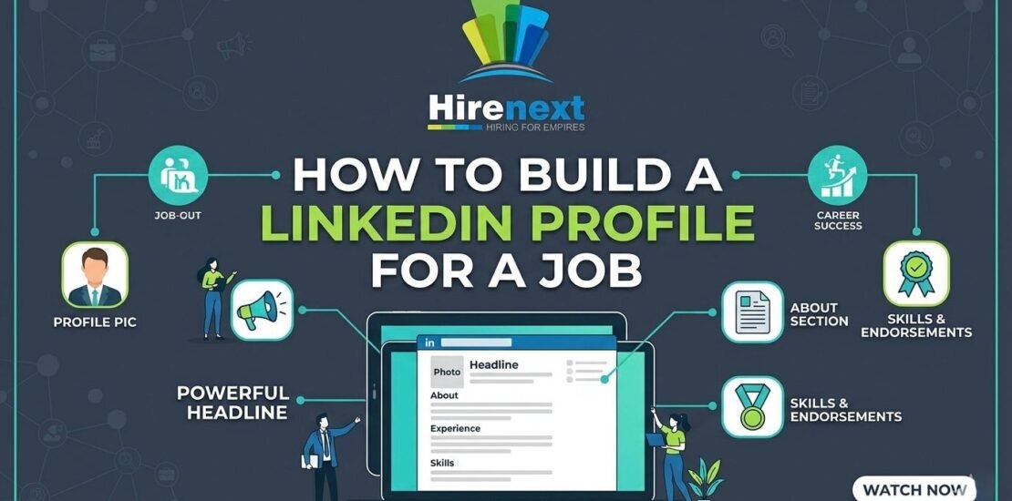 how to build LinkedIn profile