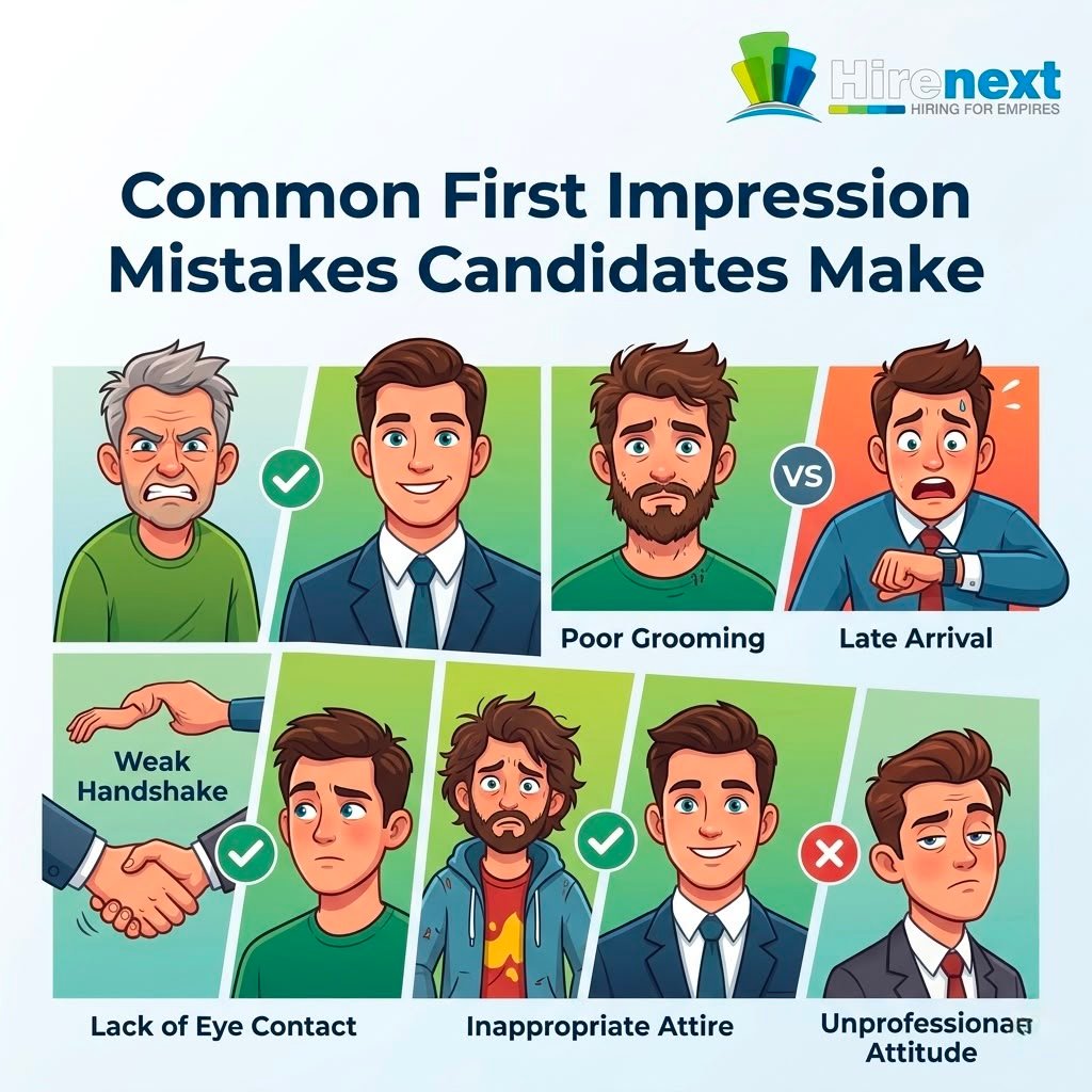 first impressions in hiring