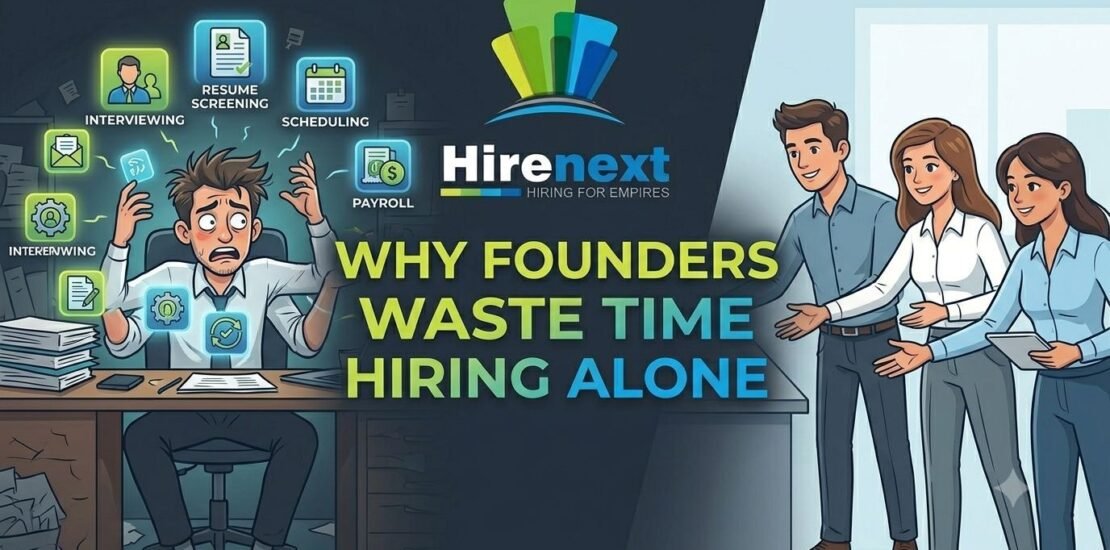 Why Founders Waste Time Hiring Alone