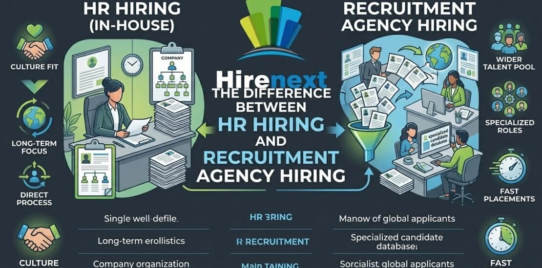 HR hiring vs recruitment agency
