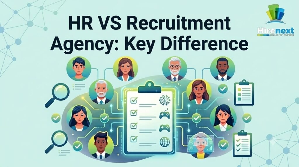 HR hiring vs recruitment agency