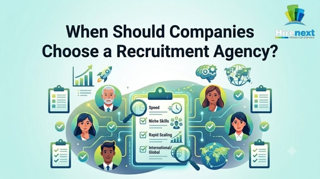 HR hiring vs recruitment agency