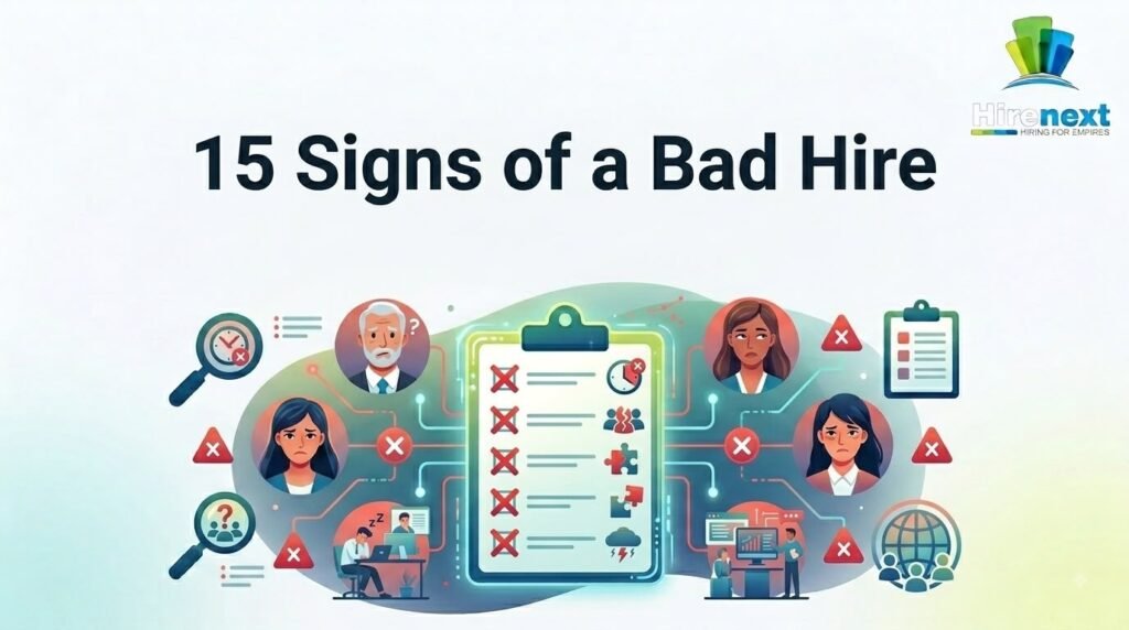 signs of a bad hire