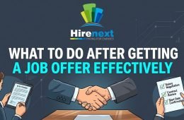 what to do after job offer