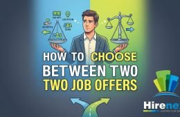 how to choose between two job offers